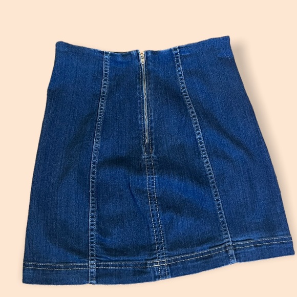 Free People Dresses & Skirts - Free People Jean Skirt